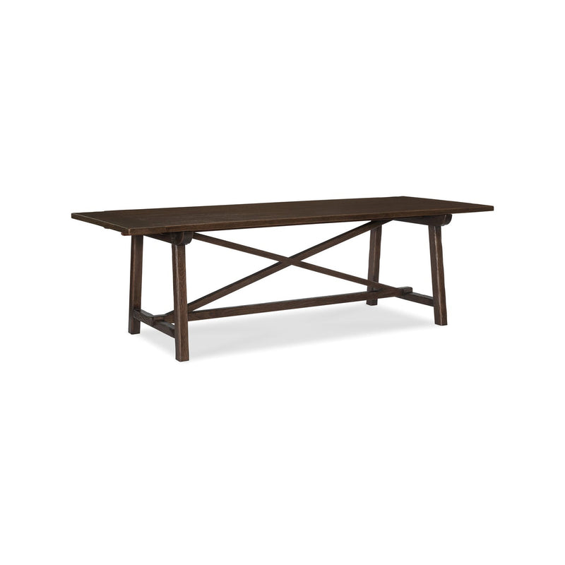 Alto Loma Trestle Dining Table - Sable