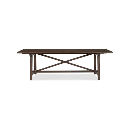 Alto Loma Trestle Dining Table - Sable