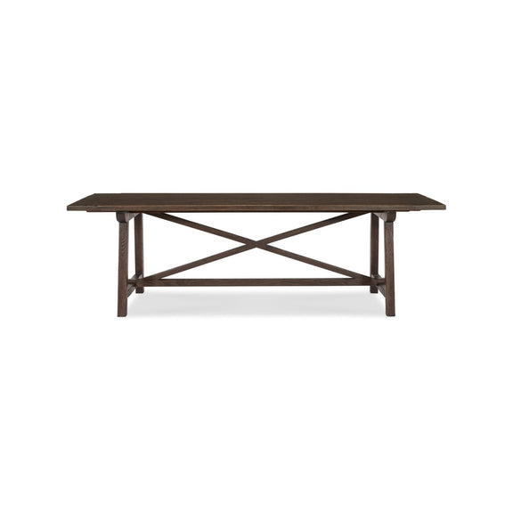 Alto Loma Trestle Dining Table - Sable