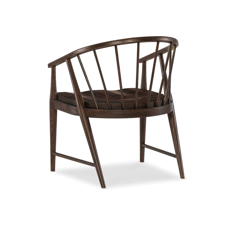 Alto Loma Barrelback Spindle Chair - Sable