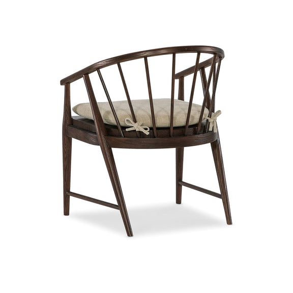 Alto Loma Barrelback Spindle Chair - Sable