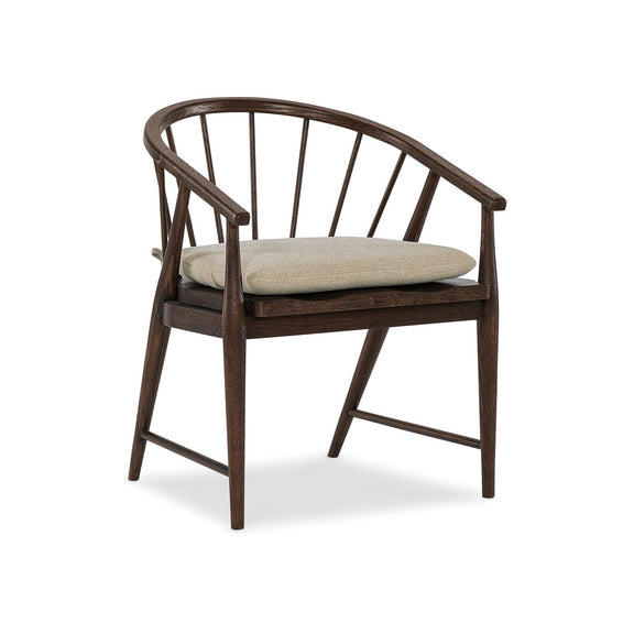 Alto Loma Barrelback Spindle Chair - Sable