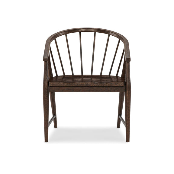 Alto Loma Barrelback Spindle Chair - Sable