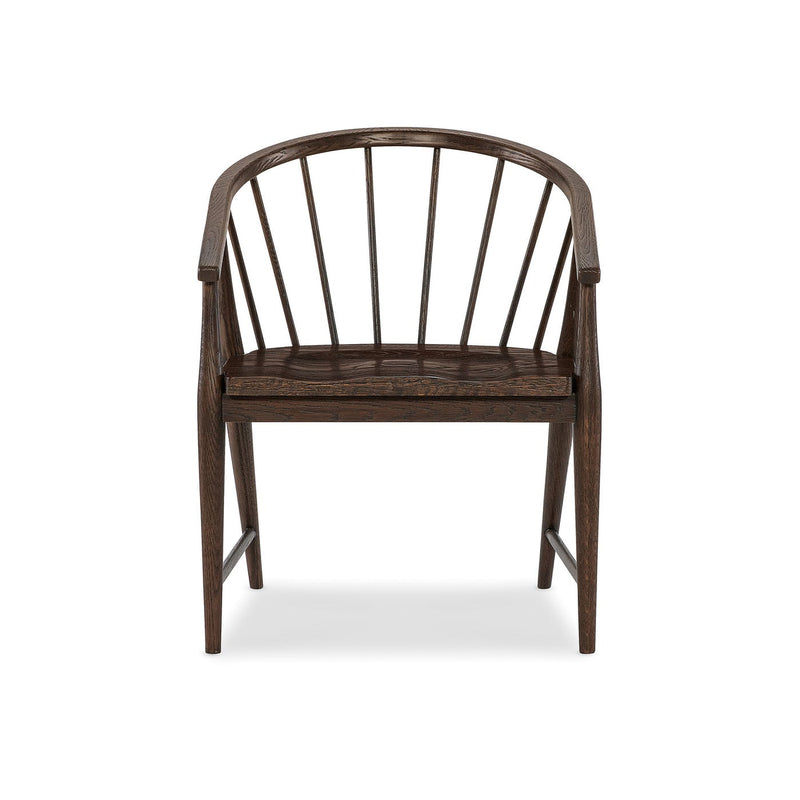 Alto Loma Barrelback Spindle Chair - Sable