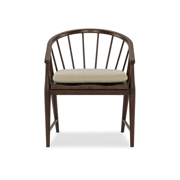 Alto Loma Barrelback Spindle Chair - Sable