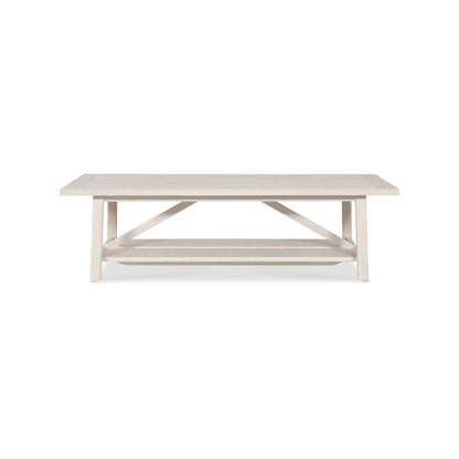 Alto Loma Trestle Cocktail Table - Fresco