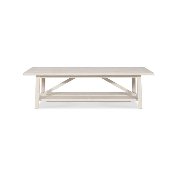 Alto Loma Trestle Cocktail Table - Fresco