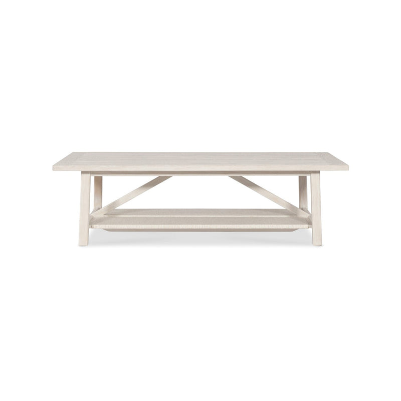 Alto Loma Trestle Cocktail Table - Fresco