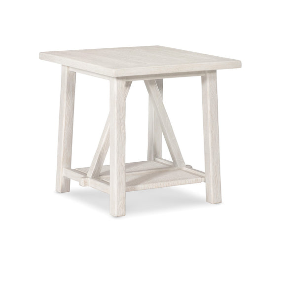 Alto Loma Trestle End Table - Fresco