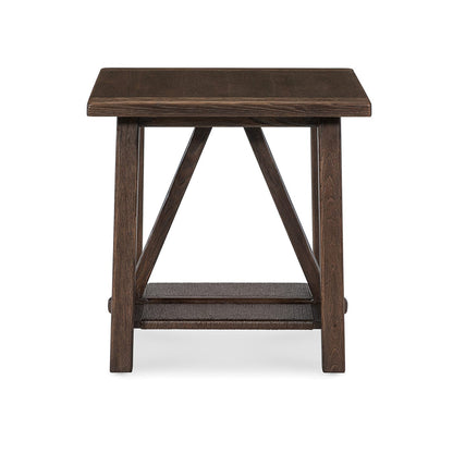 Alto Loma Trestle End Table - Sable