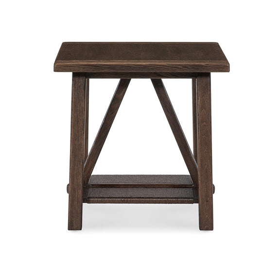 Alto Loma Trestle End Table - Sable