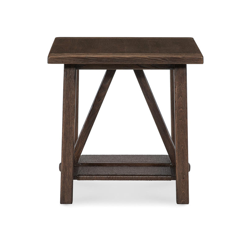 Alto Loma Trestle End Table - Sable