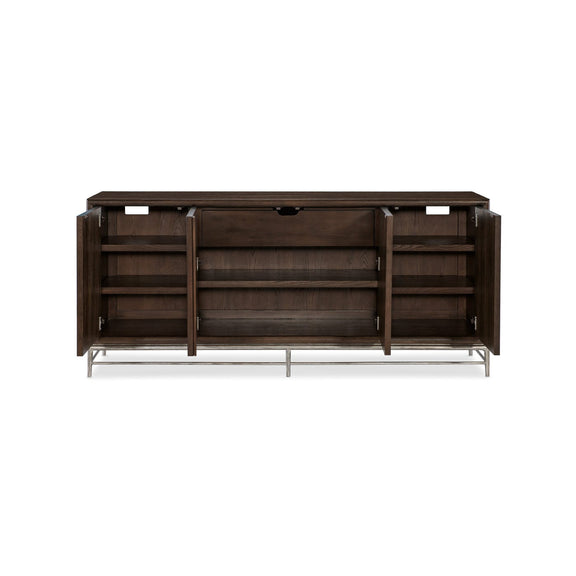 Alto Loma Four Door Credenza - Sable