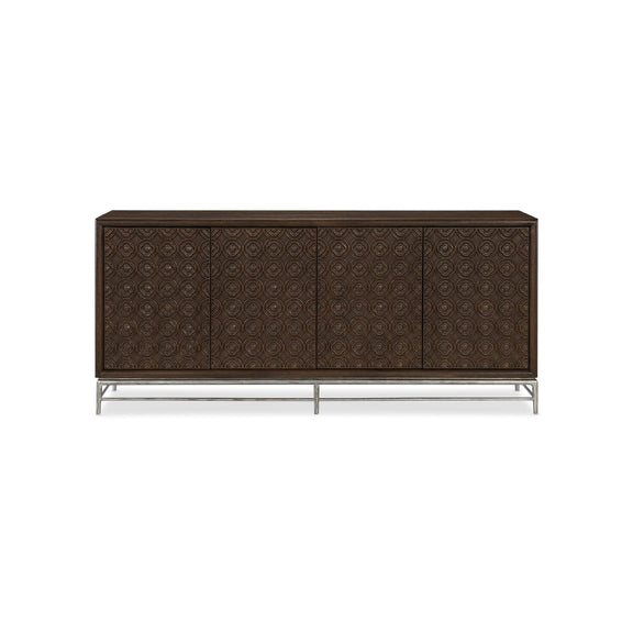 Alto Loma Four Door Credenza - Sable