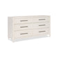 Alto Loma Six Drawer Dresser - Fresco