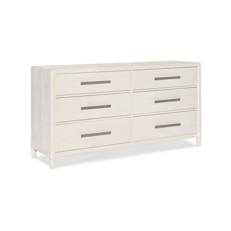 Alto Loma Six Drawer Dresser - Fresco