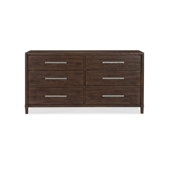 Alto Loma Six Drawer Dresser - Sable