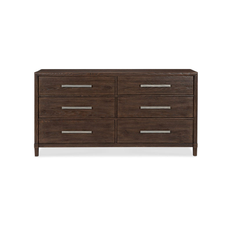 Alto Loma Six Drawer Dresser - Sable