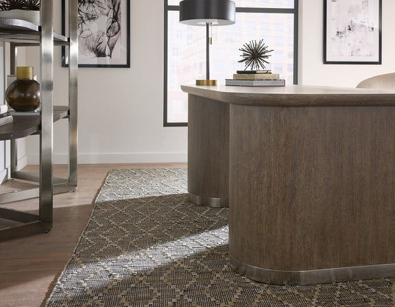 Modern Mood Executive Desk - Mink