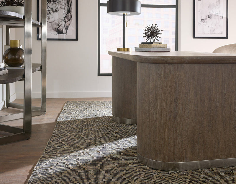 Modern Mood Executive Desk - Mink