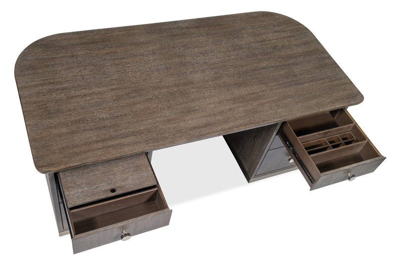 Modern Mood Executive Desk - Mink