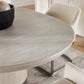 Modern Mood Upholstered Arm Chair with Metal Base