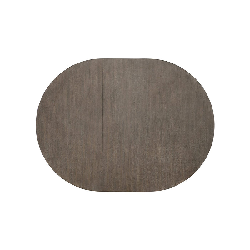 Modern Mood Round Dining Table with 1-18in Leaf - Mink