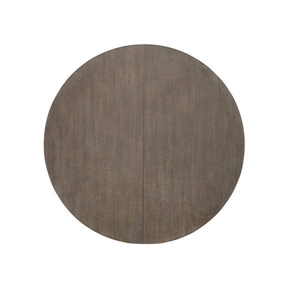 Modern Mood Round Dining Table with 1-18in Leaf - Mink