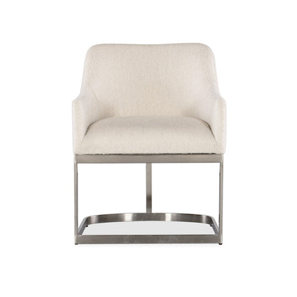 Modern Mood Upholstered Arm Chair with Metal Base