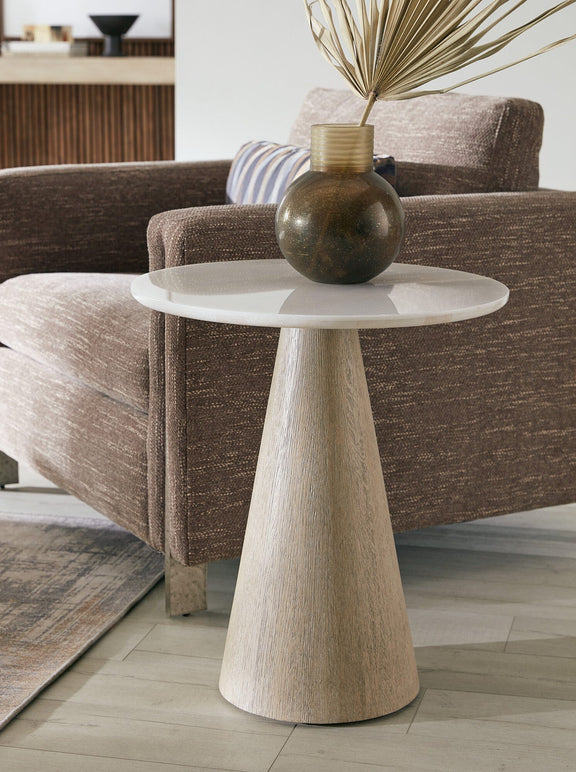 Modern Mood Round Accent Table - Diamond