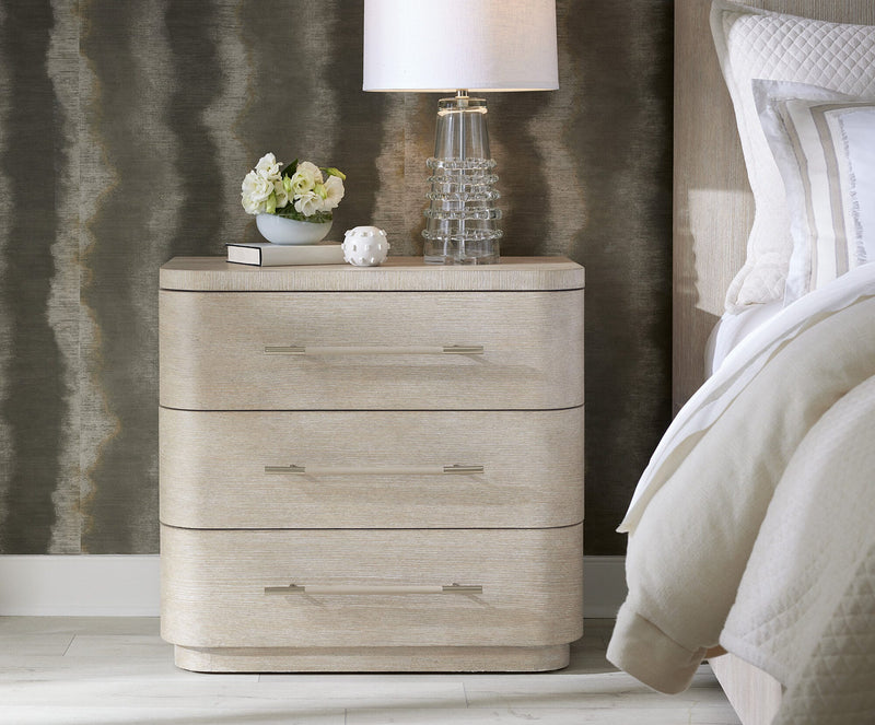 Modern Mood Three Drawer Nightstand - Diamond