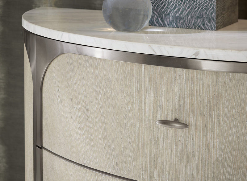 Modern Mood Two Drawer Nightstand - Diamond