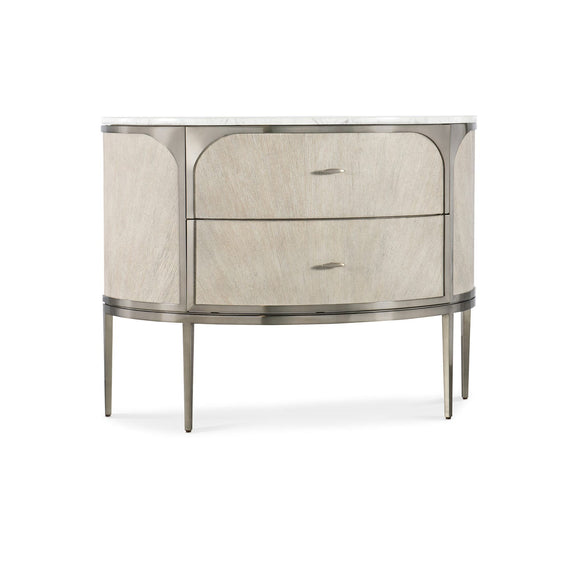Modern Mood Two Drawer Nightstand - Diamond