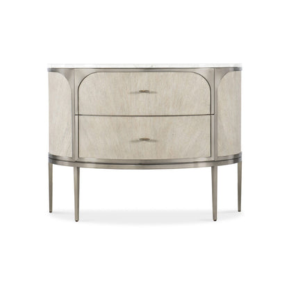 Modern Mood Two Drawer Nightstand - Diamond