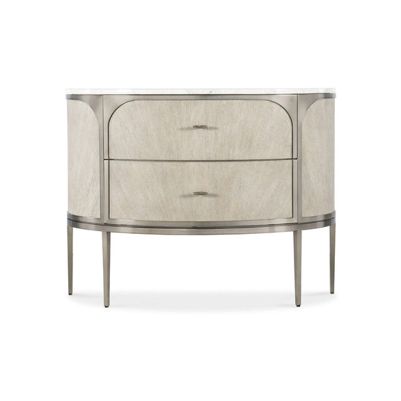 Modern Mood Two Drawer Nightstand - Diamond