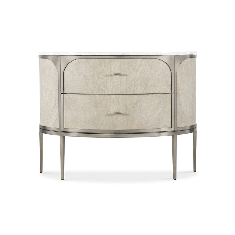 Modern Mood Two Drawer Nightstand - Diamond