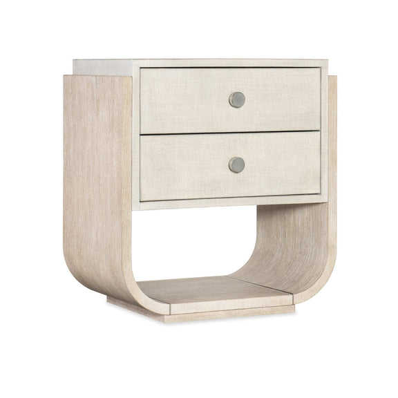 Modern Mood Two Drawer Nightstand - Diamond