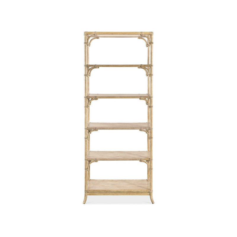 Retreat Pole Rattan Bookcase - Dune