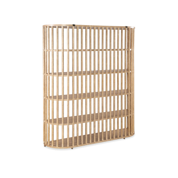 Retreat Slatted Bookcase - Dune