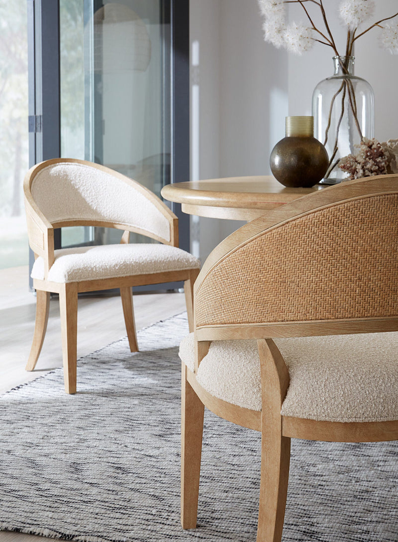 Retreat Cane Barrel Back Chair