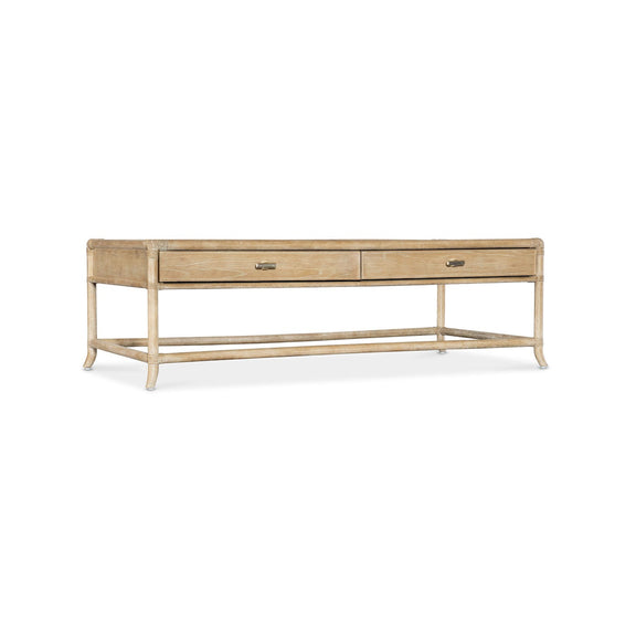 Retreat Pole Rattan Cocktail Table - Dune