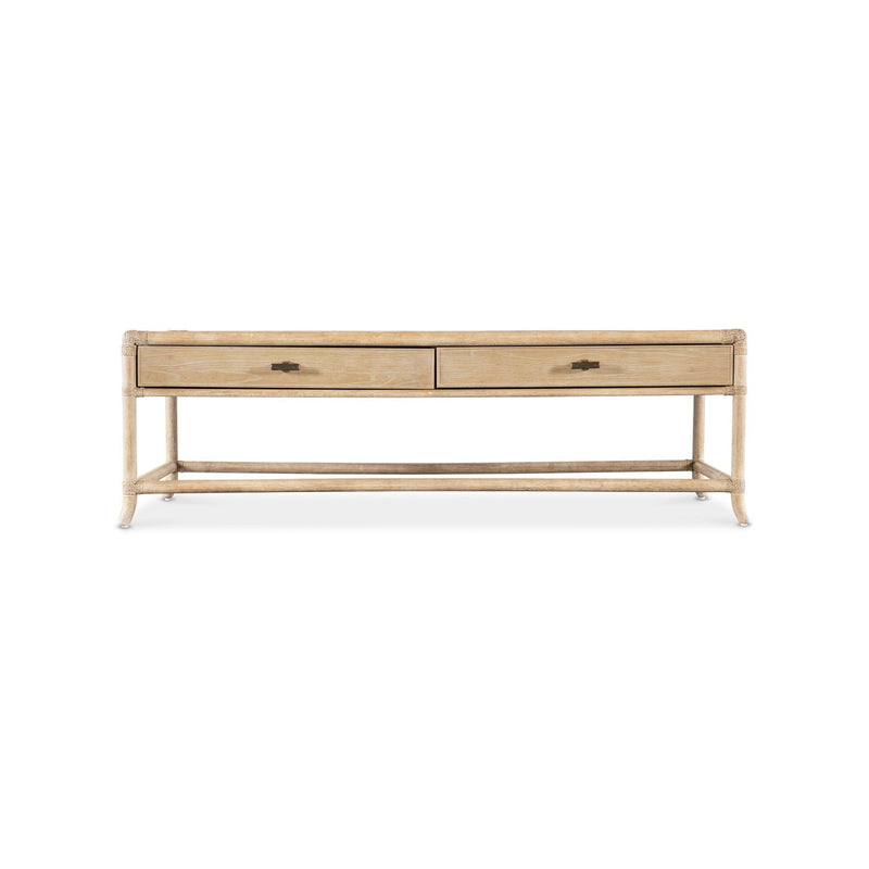 Retreat Pole Rattan Cocktail Table - Dune