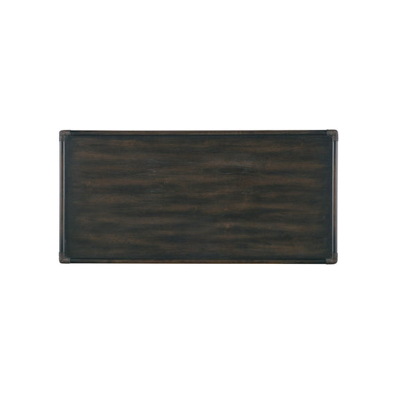 Retreat Pole Rattan Cocktail Table - Black Sand