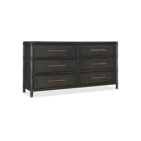Retreat Pole Rattan Dresser