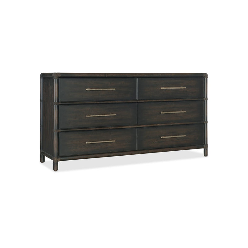 Retreat Pole Rattan Dresser