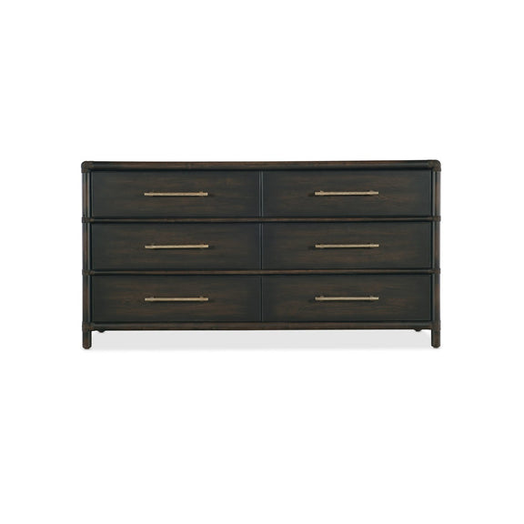 Retreat Pole Rattan Dresser
