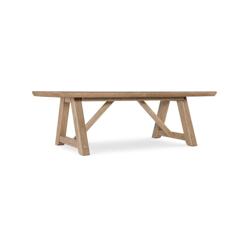 Vineyard Row Rectangle Dining Table with Two 20-inch Leaves