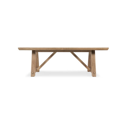 Vineyard Row Rectangle Dining Table with Two 20-inch Leaves