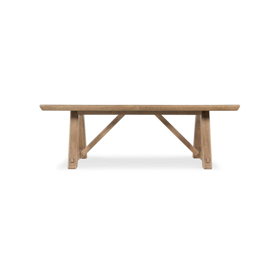 Vineyard Row Rectangle Dining Table with Two 20-inch Leaves