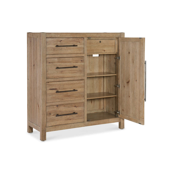 Vineyard Row Four-Drawer Door Chest